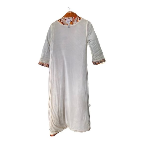 Vintage Loungees Oriental Quilted Belted Robe Housecoat 1960's I.Magnin RARE - Picture 6 of 16